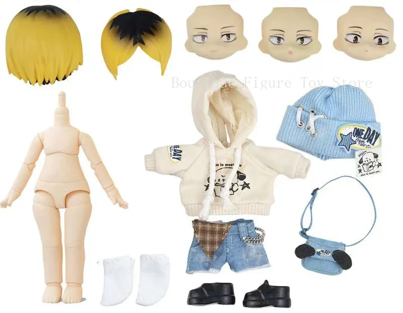 In Stock Ob11 Haikyu Kozume Kenma Commoner Doll Cute Action Figure Anime Model Toy Gift