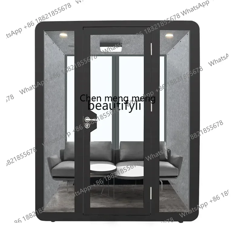 B178 Pet soundproof room, live stream, mobile piano room, disassembly, indoor glass silent cabin