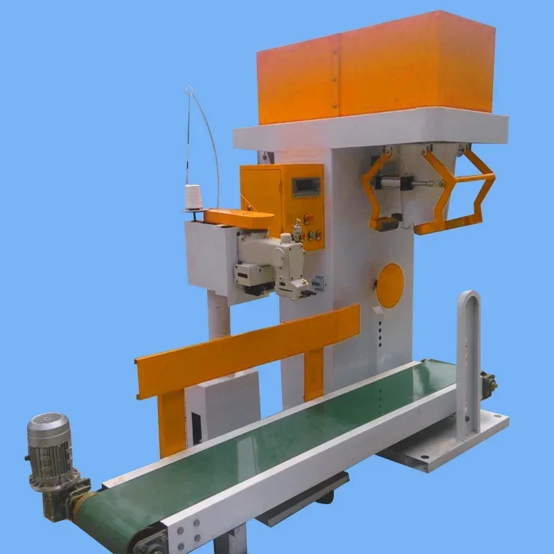 Semi automatic quantitative 1-2 ton sugar salt sand jumbo bag packing machine