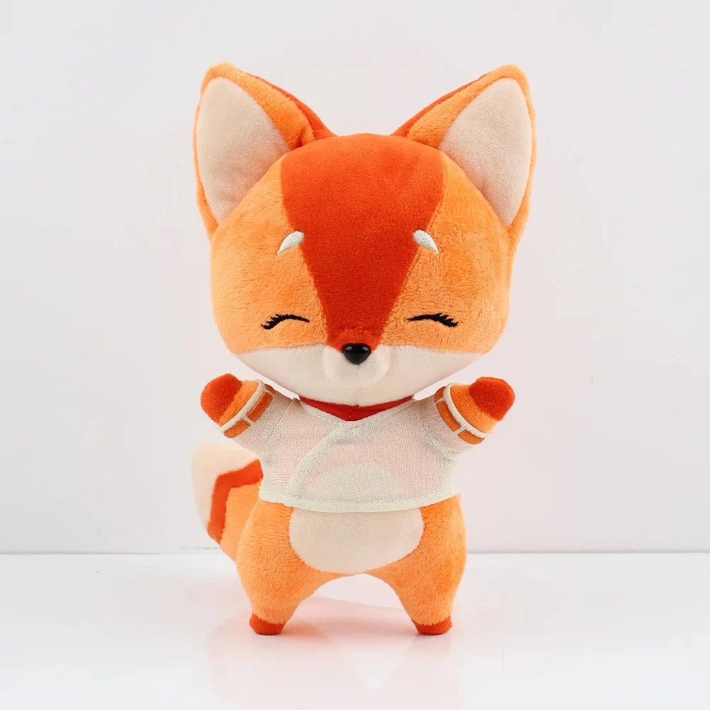 27cm Kawaii Kiriko Fox Plush Toy Overwatch Plush Doll Cartoon Game Figure Soft Stuffed Animal Toys Cute Overwatch Kiriko Fox