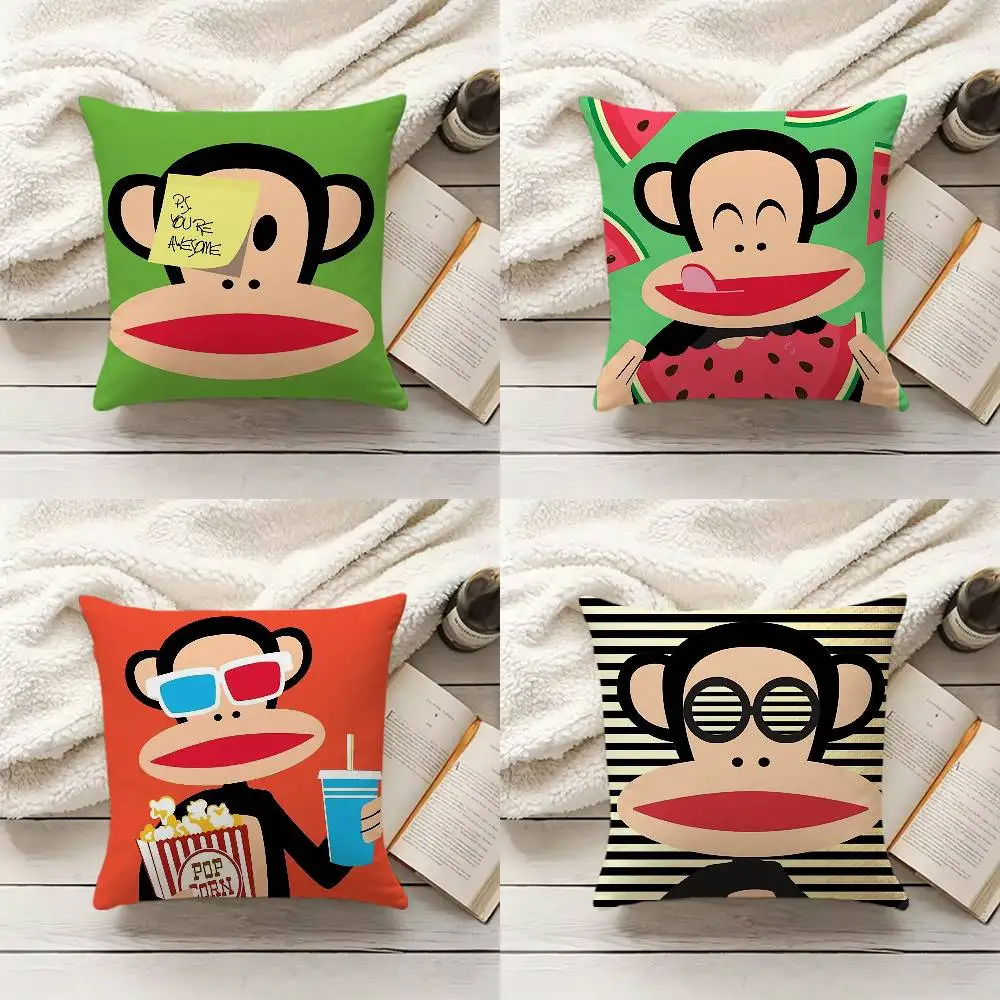 

Funny P-Paul F-Frank Pillow Cover Sofa Cushion Cover Home Room Decoration Children Gift