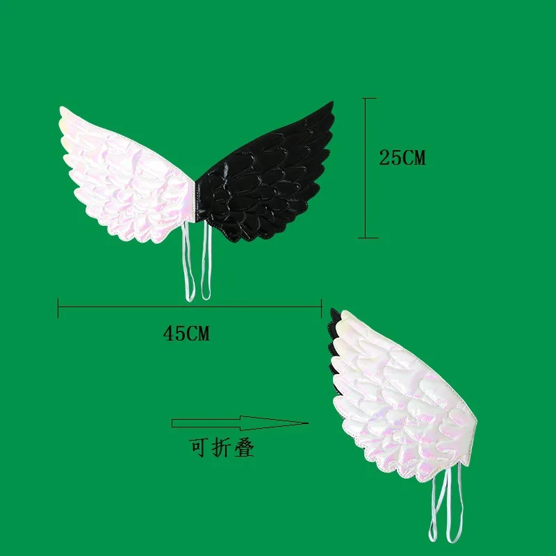 Halloween Kids Angel Halos Headbands Angel Wing Tutus Angel Wands   Accessorisechristmas party Cosplays Costume