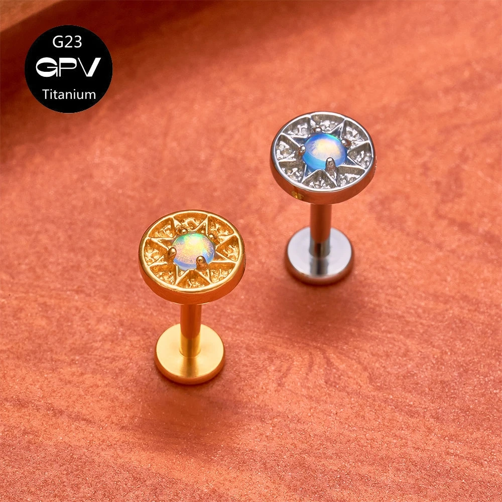حلق أذن نسائي فاخر من التيتاني - مراجعة Opal Earrings Dangle وسعره