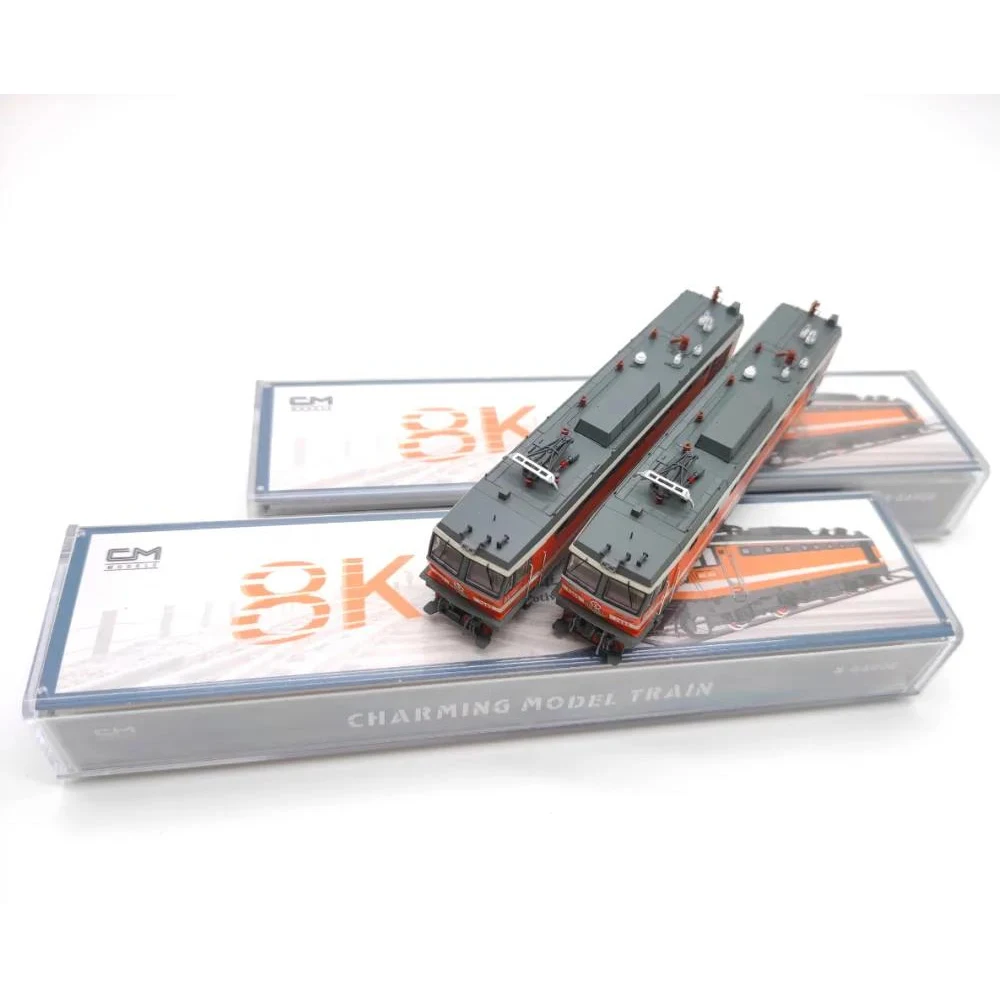 New N Scale 8K Electric Reconnected Locomotive Double Power Train Model Toys