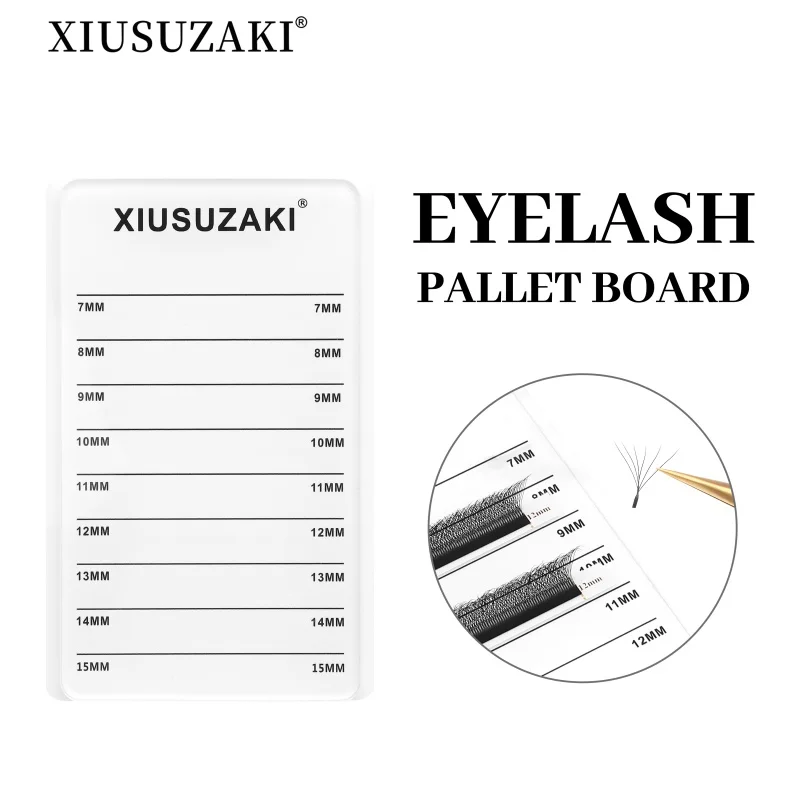 1 pc False Eyelashes Acrylic Pallet Glue lash Pallet Holder Grafting Eyelashes Extension women Makeup Tool