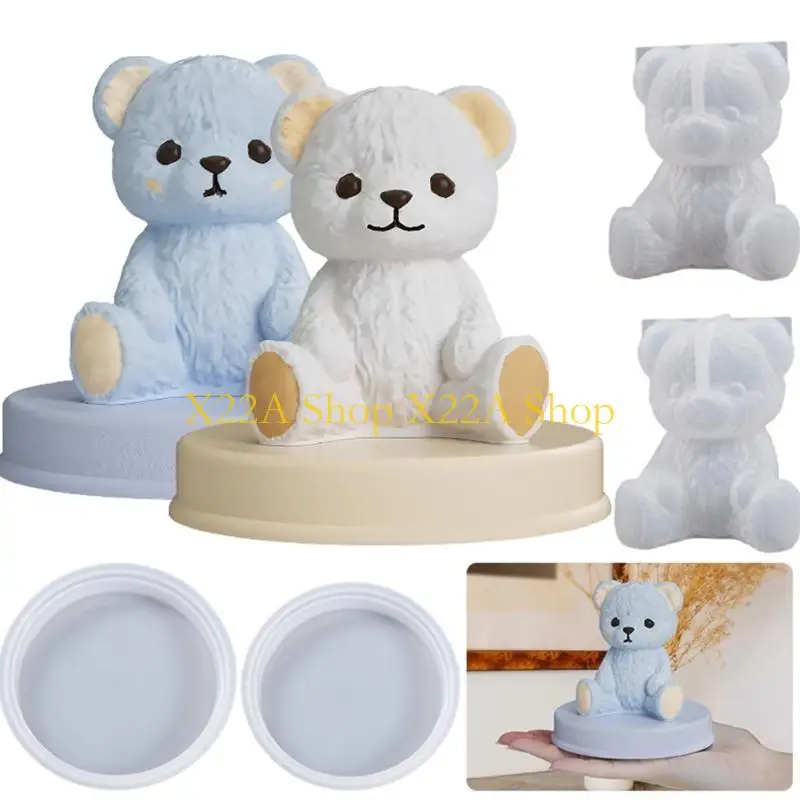 Unique Bear Mold Silicone Mold Bear Epoxy Casting Making Handmade