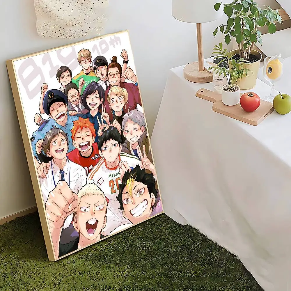 ملصق أمين H-Haikyuu ملصقات لاصقة مقاومة للماء ملصق ورقي للمقهى وبار ديكور المنزل #4