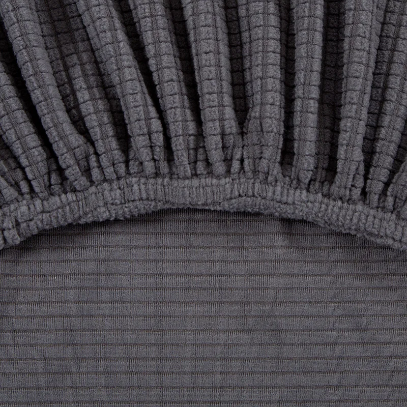 أغطية أريكة مرنة لغرفة المعيشة ، كرسي بذراعين هندسي ، أغطية قماش شبكية من الذرة المحبوكة ، واقي الكرسي ، ديكور المنزل