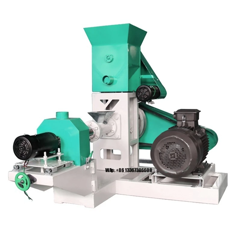 

Aquaculture extruded feed pellet machine Floating fish feed extruder