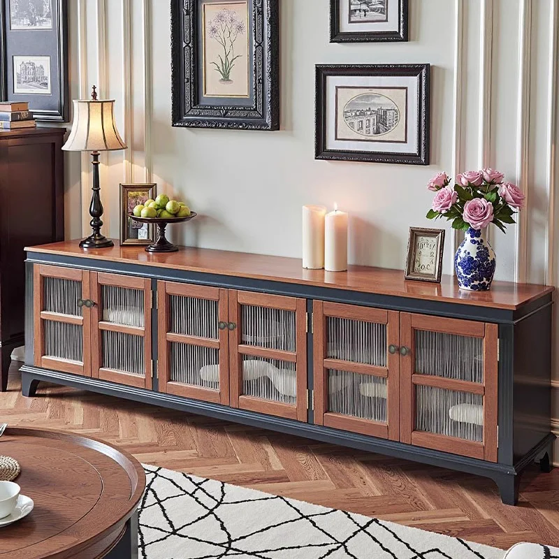 

Designer Minimalist Tv Stands Aesthetic Wood Mid Century Retro Filing Tv Table Monitor Console Suporte Para Tv Unique Furniture