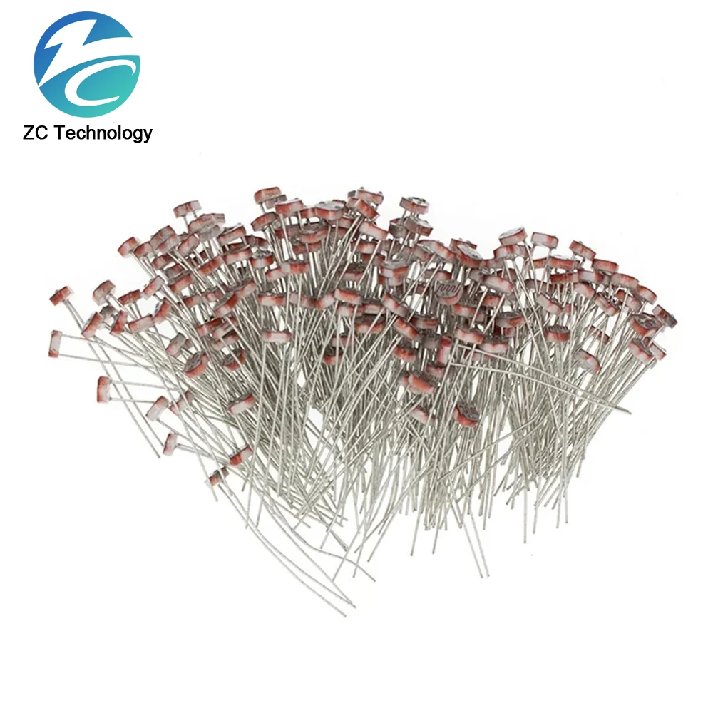 20pcs 5506 5516 5528 5537 5539 Light Dependent Resistor LDR 5MM Photoresistor wholesale retail Photoconductive resistance