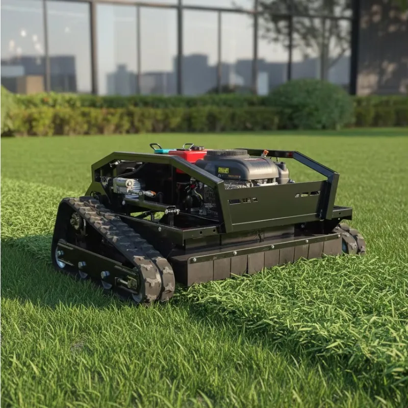 Hot Sale Remote Control Crawler Garden Mower Professional Robot Lawn Mower for Agriculture and Forestry