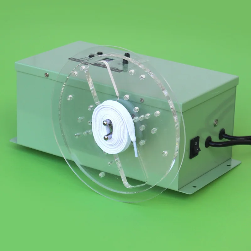 Shoelaces, Ribbon Winding Machine, Portable, Noodle Winding Machine, Green Professional Feet
