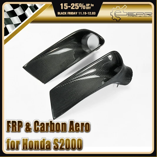 

Car-styling Carbon Fiber Front Bumper Air Duct Intake Vent Fit For Honda S2000 AP1