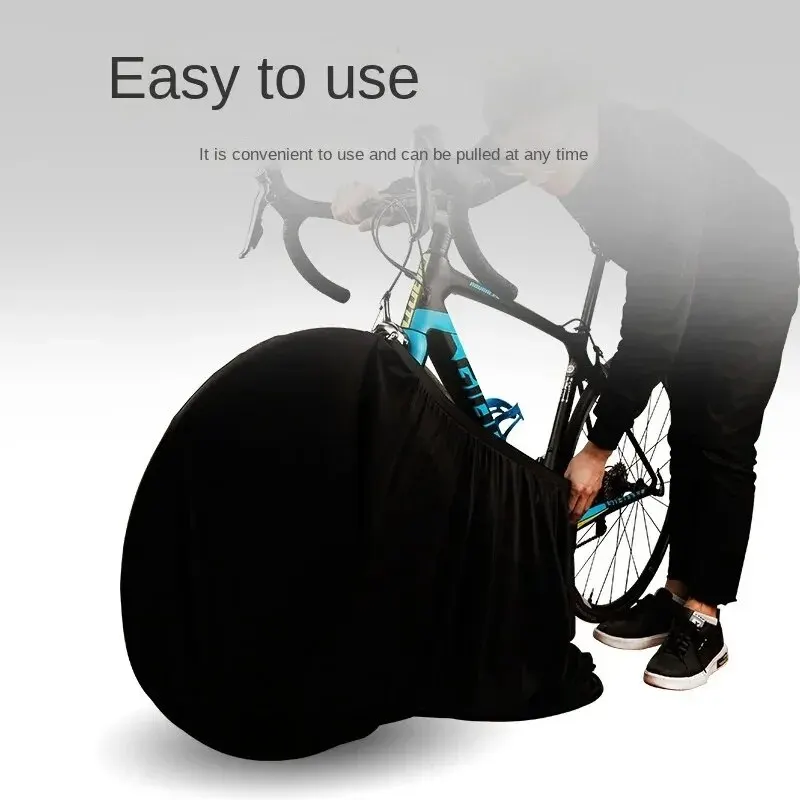 Dustproof Bike Wheel Cover High Elastic Road Bicycle Wheel Protective Cover Scratch-proof MTB Frame Cover Bike Accessories image 4