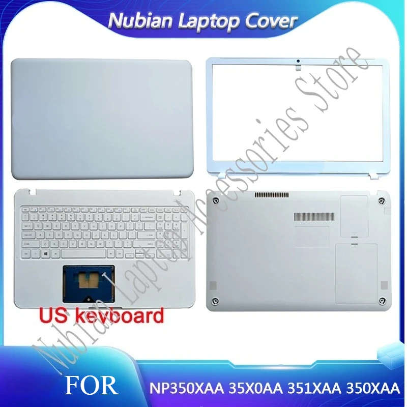 

For NP350XAA 35X0AA 351XAA 350XAA top Screen border palmrest case bottom shell upper cover frame keyboard