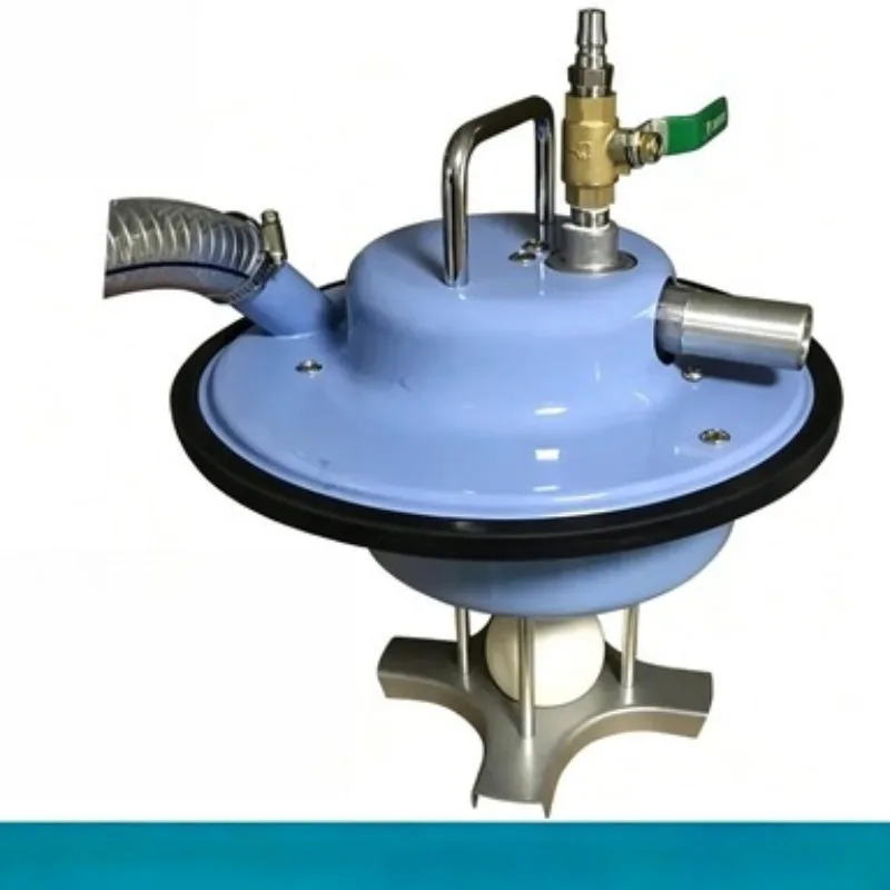 Pneumatic Vacuum Cleaner Industrial Dust Removal Cleaning Strong Cyclone Dust Collection Bucket Rack