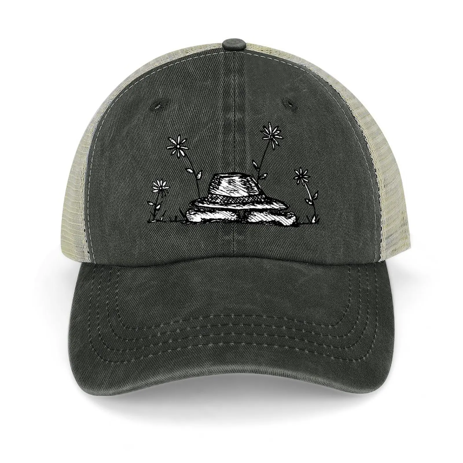 

hat, feet, flowers Baseball Cap Anime Anime Hat Sunscreen Women's Hats 2025 Men's