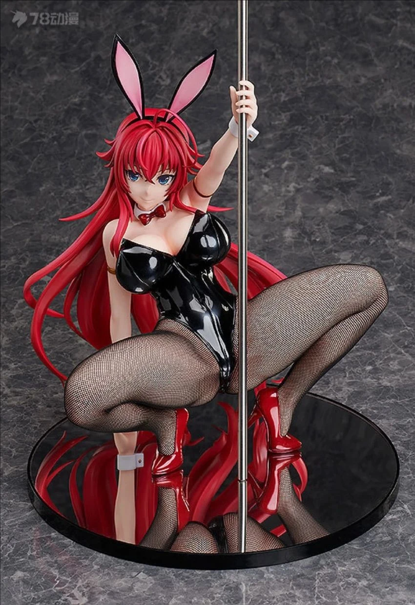 High School D x D ฟรี B-สไตล์ BorN Rias Gremory Bunny Ver สาว 1/4 รูป PVC ผู้ใหญ่อะนิเมะอะนิเมะตุ๊กตาตุ๊กตาของขวัญของเล่น