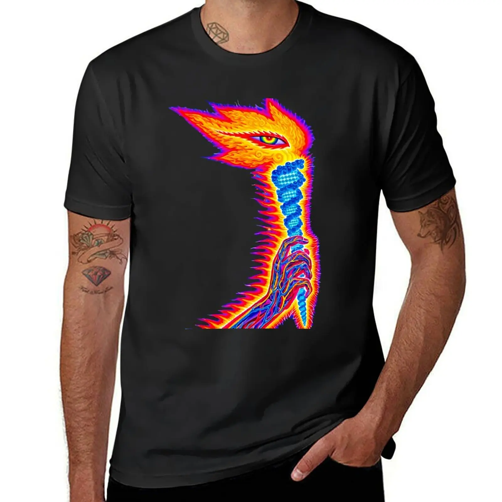 lateralus aenima 10000 days reaction T-shirt Short sleeve tee kawaii clothes oversized vintage t shirts for men pack