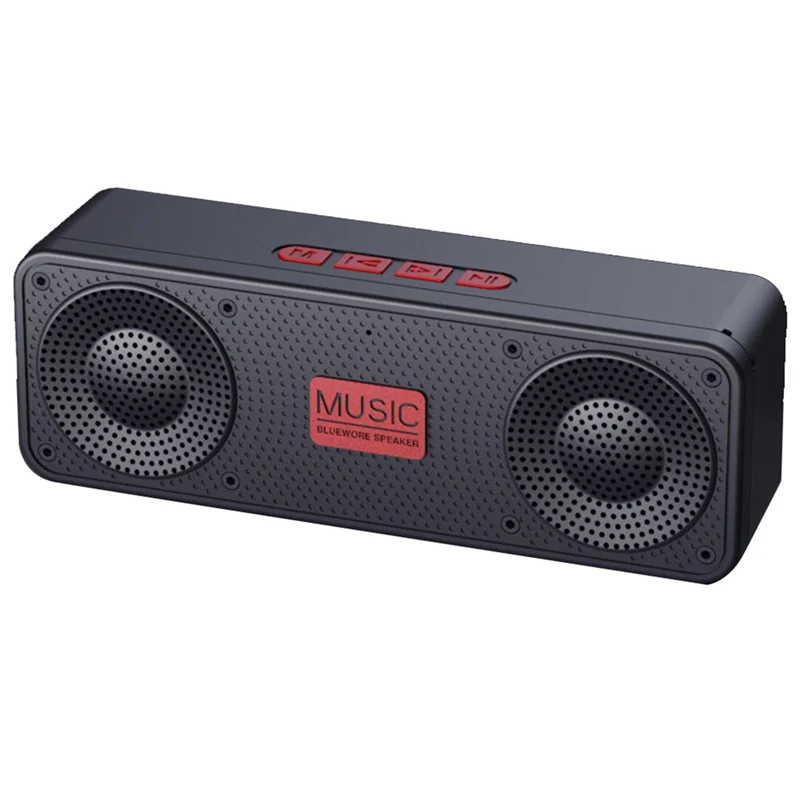 Speaker Mini portabel FM Radio, nirkabel Bluetooth 5.0 TWS mendukung kartu TF U Disk pengisian daya USB radio-b