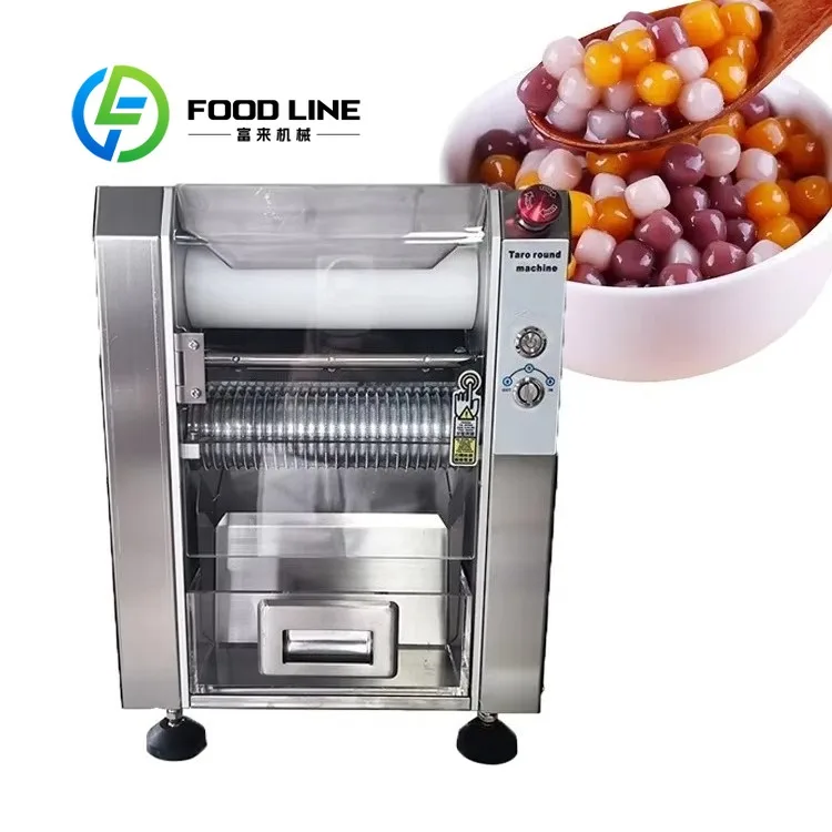 

Round Boba Tea Bubble Tea Tapioca Pearl Maker Machine Boba Balls Making Machine Flour Pearl Making Machine