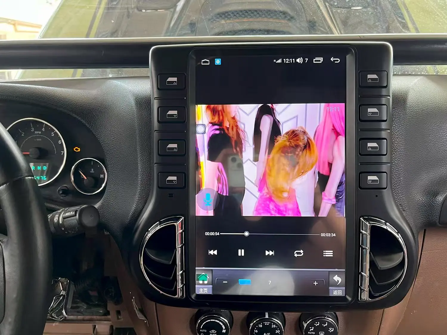 

Carplay 5G Android 8GB+256GB Car Radio Player For Jeep Wrangler 3 JK 2011-2017 Multimedia Player Stereo GPS Navigation Head Unit