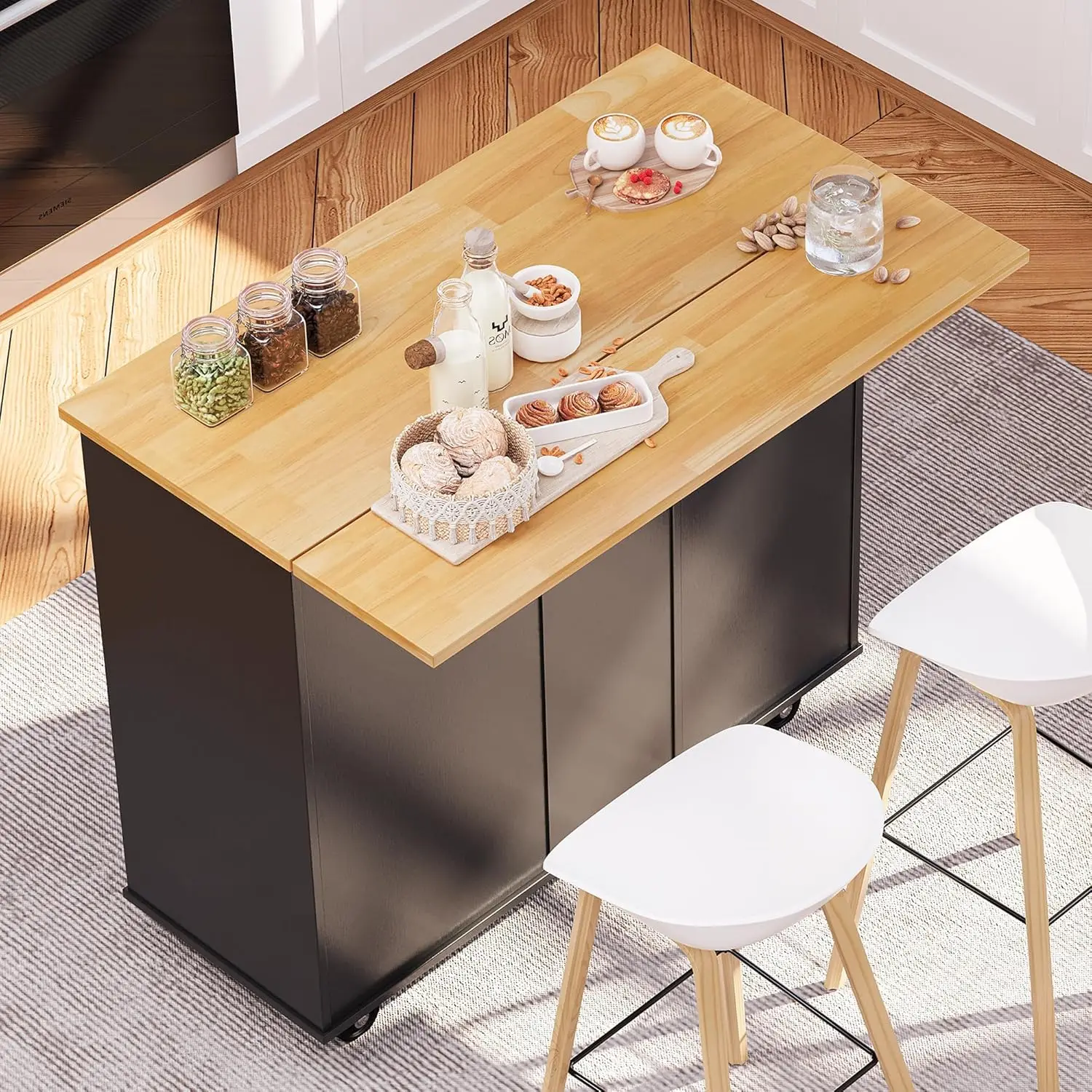 Thumbnail 2 - #11 Latest Rolling Kitchen Islands Offers