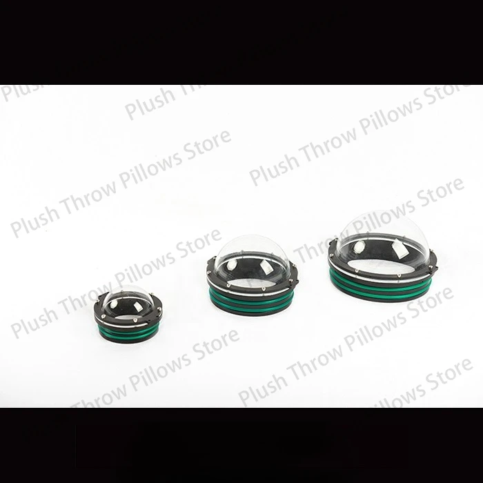 غطاء نصف الكرة الأكريليك، غطاء انحراف للتصوير تحت الماء، كابينة محكمة الغلق كروية