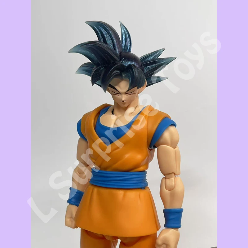 PT مخصص لعبة دراغون بول Z سوبر سايان الله الترا غريزة سون جوكو رئيس الملحقات رئيس نحت أنيمي عمل أرقام اللعب الهدايا #6