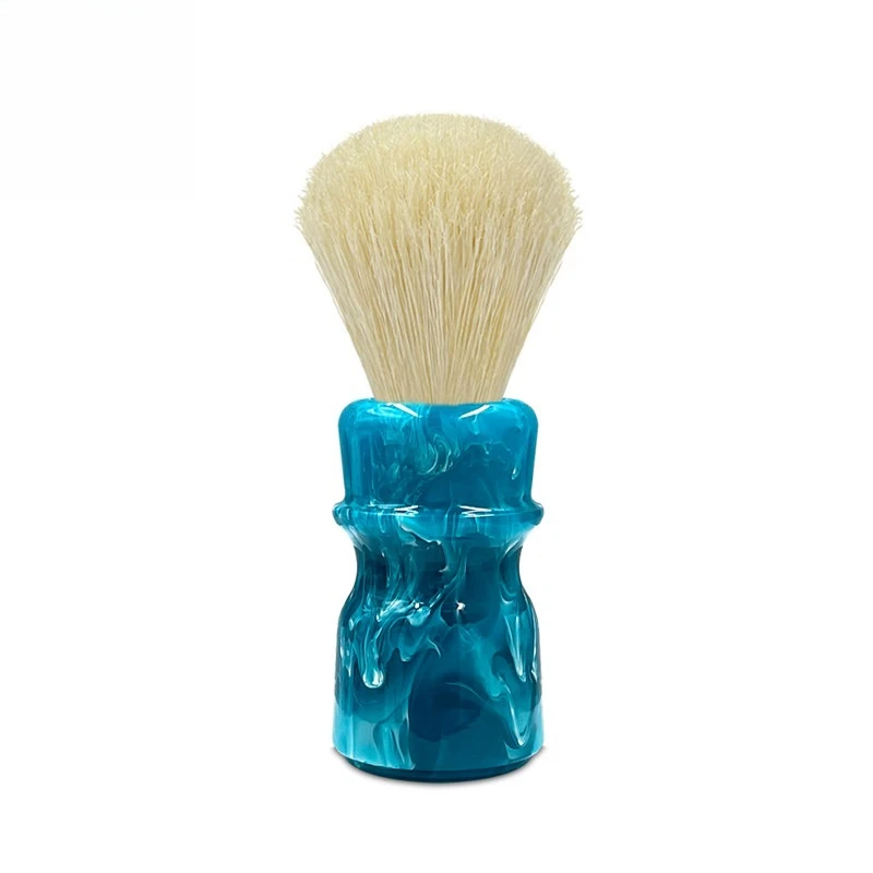 Whole Brush Bleached Bristle Set Barber Shop Beard Cleaning Brush Bristle Shaving Brush