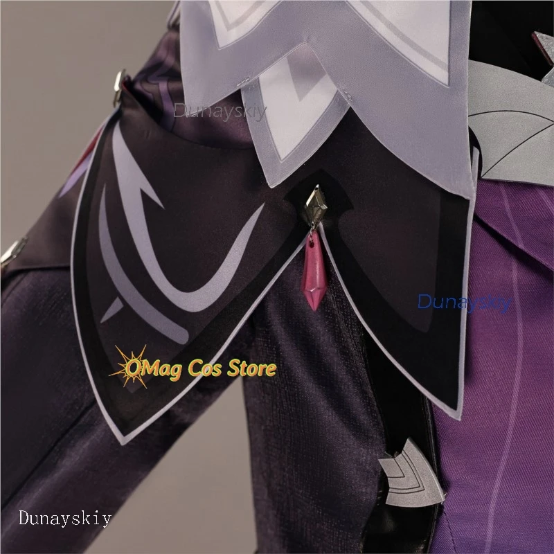 عيد الميلاد تأثيري أنيمي جينشين تأثير دورين تأثيري حلي أنيمي لعبة شخصية لعب الأدوار الزي الملحقات المعدنية هالوين د #2