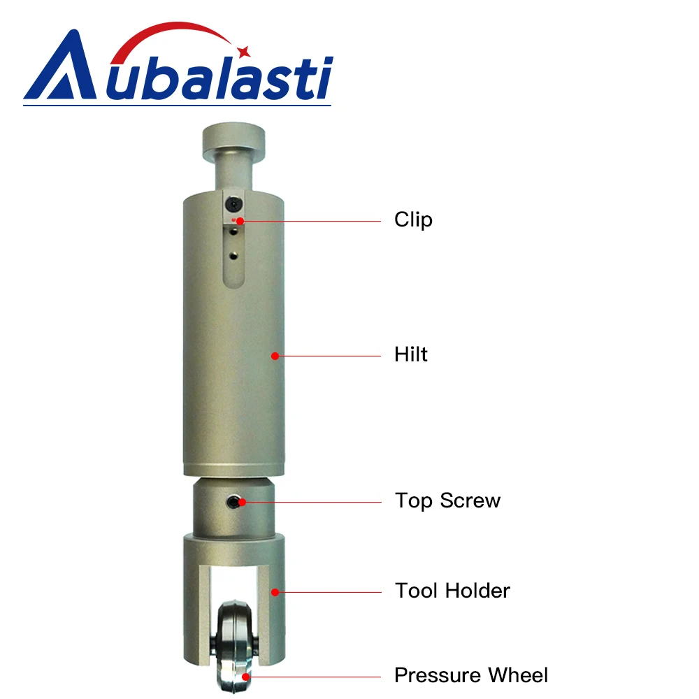 Aubalasti CNC Vibrating Knife Pressure Wheel for Cutter Corrugated Paper Cardboard Corrugated Plastic Plate and Other Materials