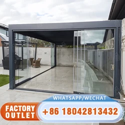 Outdoor Waterproof Metal Gazebo Pergolas Gazebo Pavilions Steel Frame with Wood Plastic Alloy Finishing Coated Arch Arbour