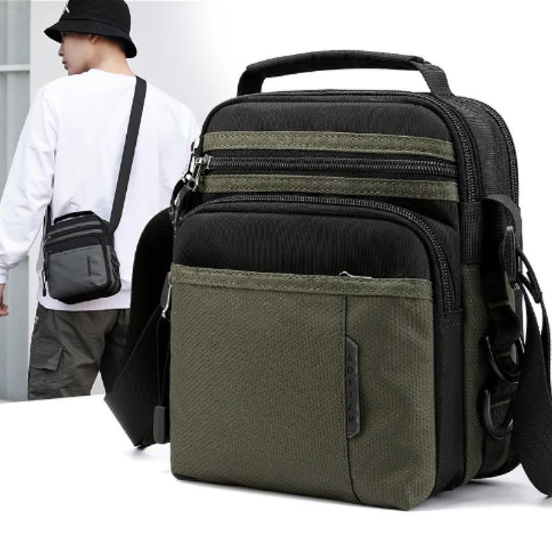 

Men's Messenger Bag High Quality Male Handbags Nylon Man Shoulder Bag Casual Lightweight Boy's Travel Crossbody Bag 2025 New