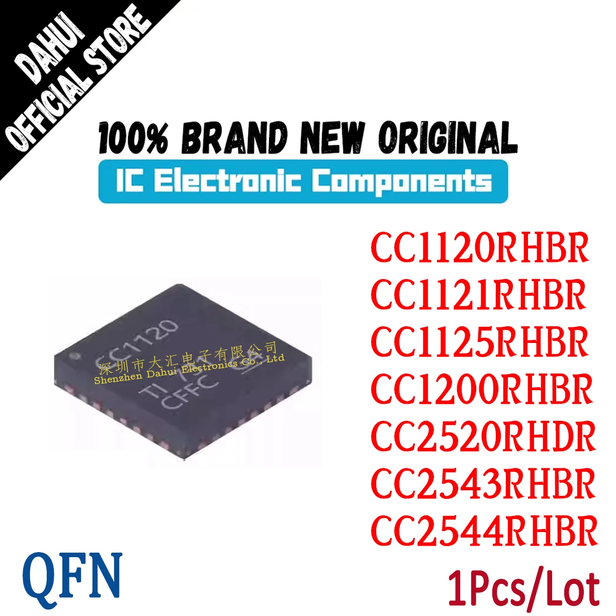 

CC1120RHBR CC1121RHBR CC1125RHBR CC1200RHBR CC2520RHDR CC2543RHBR CC2544RHBR CC1120 CC1121 CC1125 CC1200 CC2520 CC2543 CC2544 ic