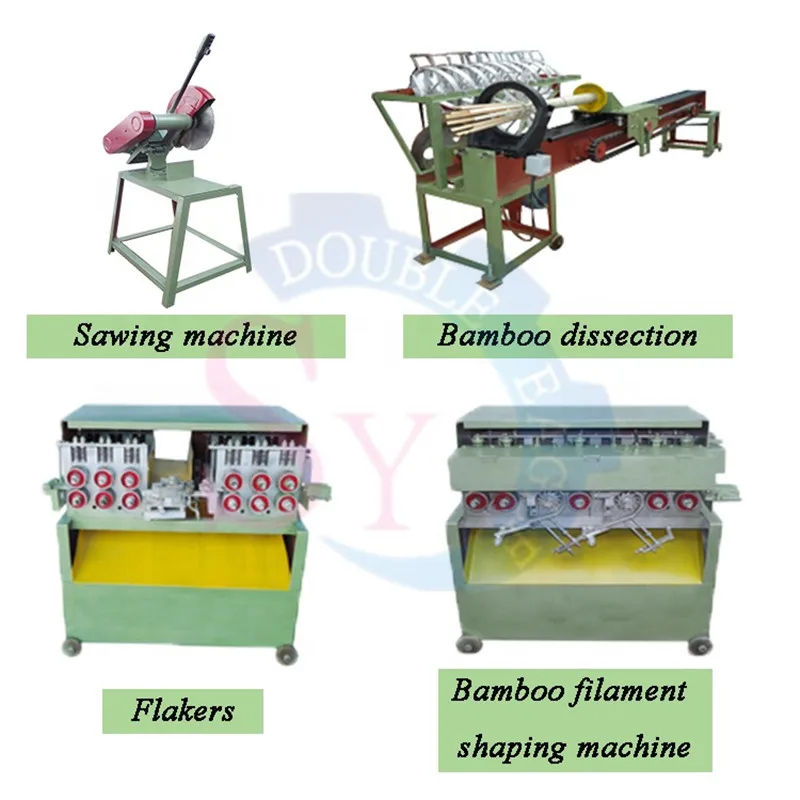 2022 New India Raw Material Bbq Skewer Round Agarbatti Incense Stick Production Line Automatic Bamboo Toothpick Making Machine