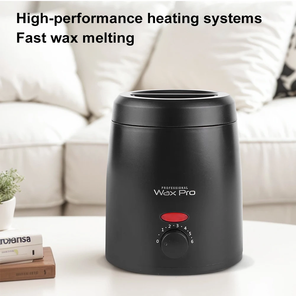 Wax Heater Machine Hair Removal Wax Melting Machine 200ml Epilator Wax Beads Heater Adjustable Temperature for Hair Removal