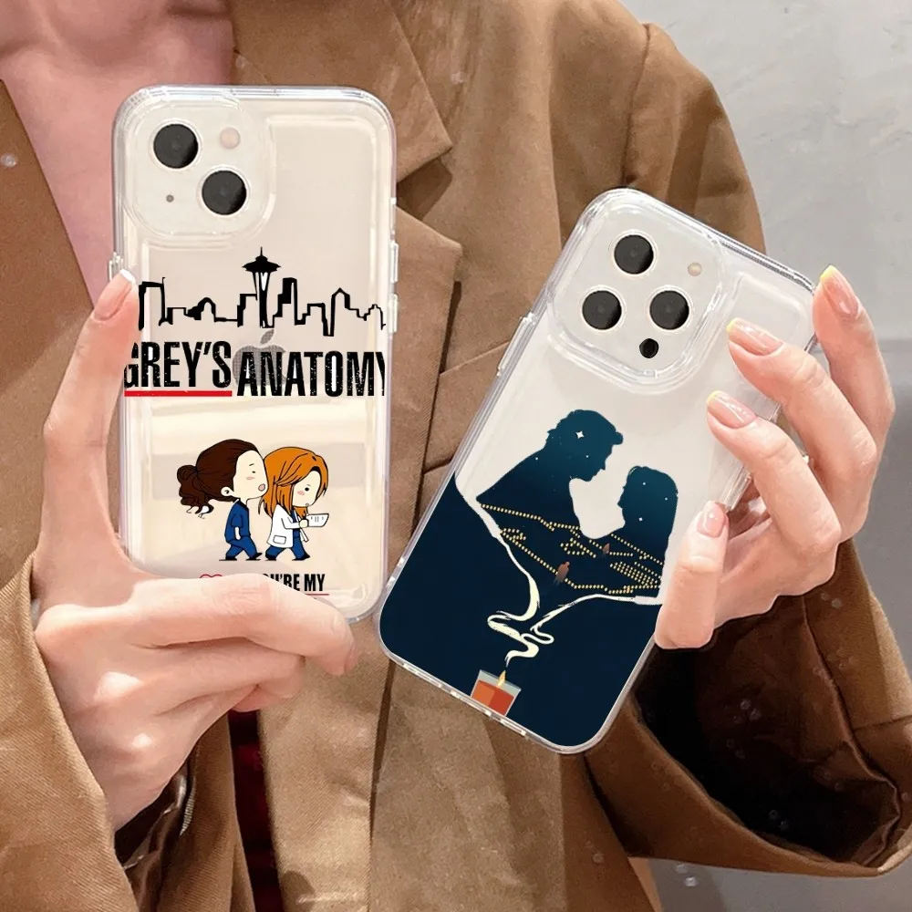 Greys Anatomy You are my person  Phone Case For iPhone 15 14 13 12 11 Mini Pro Max X XR XSMax 7 8 Plus SE20 Transparent Cover