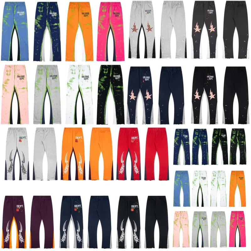 

Спортивные брюки свободного кроя American Letter Star Splaed, унисекс, прямые, из хлопка, для мужчин и женщин