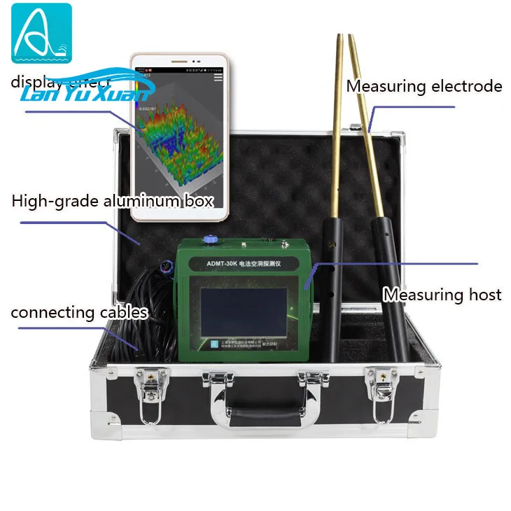 3D industrial high depth archaeology cavity hunter gold metal detector underground sensor diamond detector