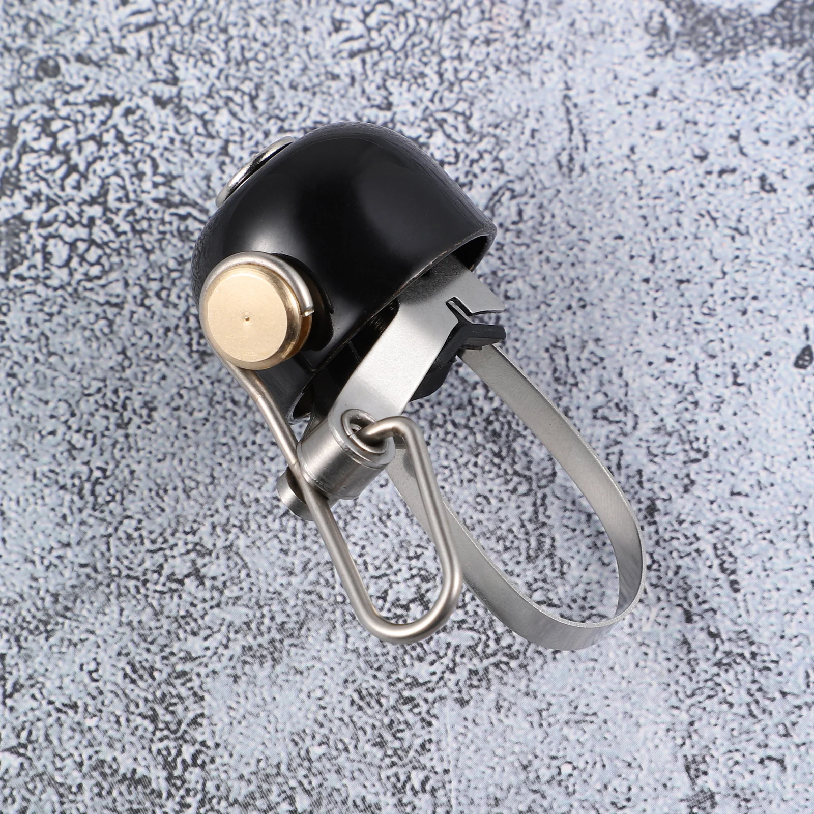 

Stainless Steel Retro Bell for Bike Lightweight Portable Ding Bell with Loud Pure Tone Cycle Handlebar Horn for Urban Commuting