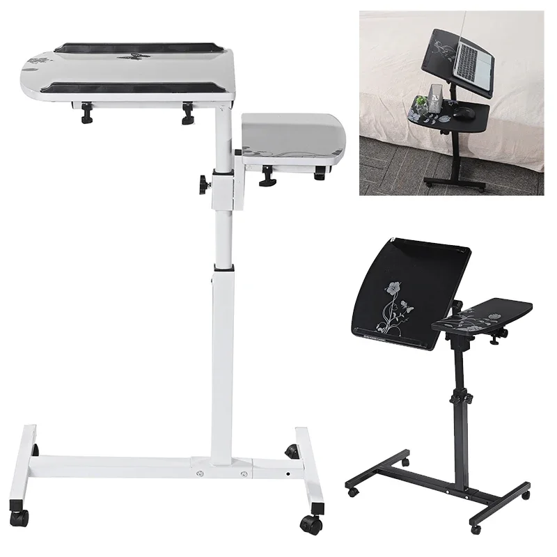 Foldable Computer Table Portable Rotate Laptop Desk Table for Bed Can be Lifted Standing Desk Home Furniture Adjustable Portable