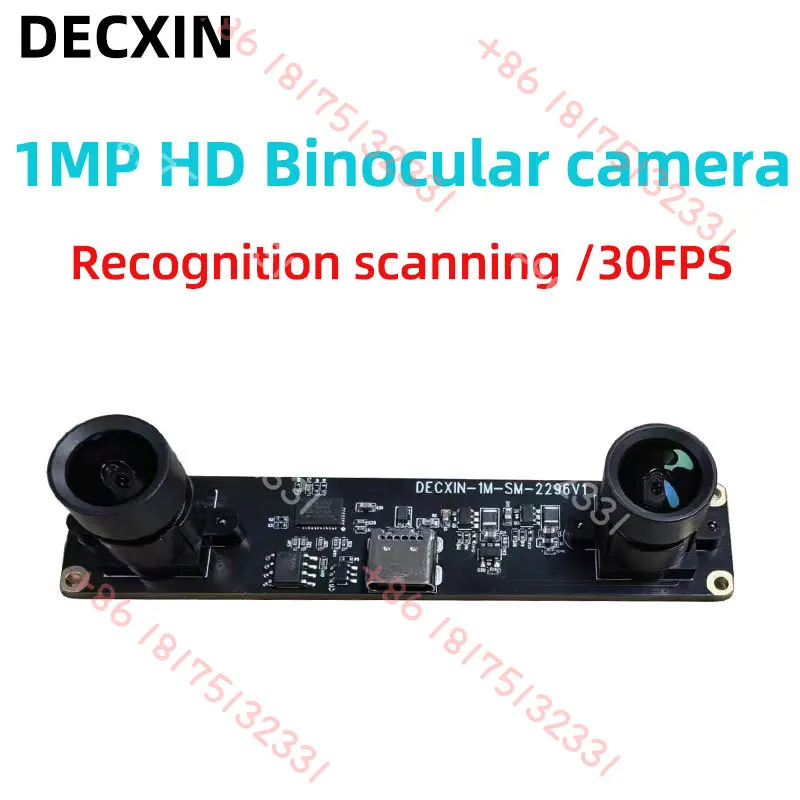 1MP  720P Binocular Camera Synchronized 3D Reconstruction at the Same Frame Depth Detection VR Ranging USB Camera Module