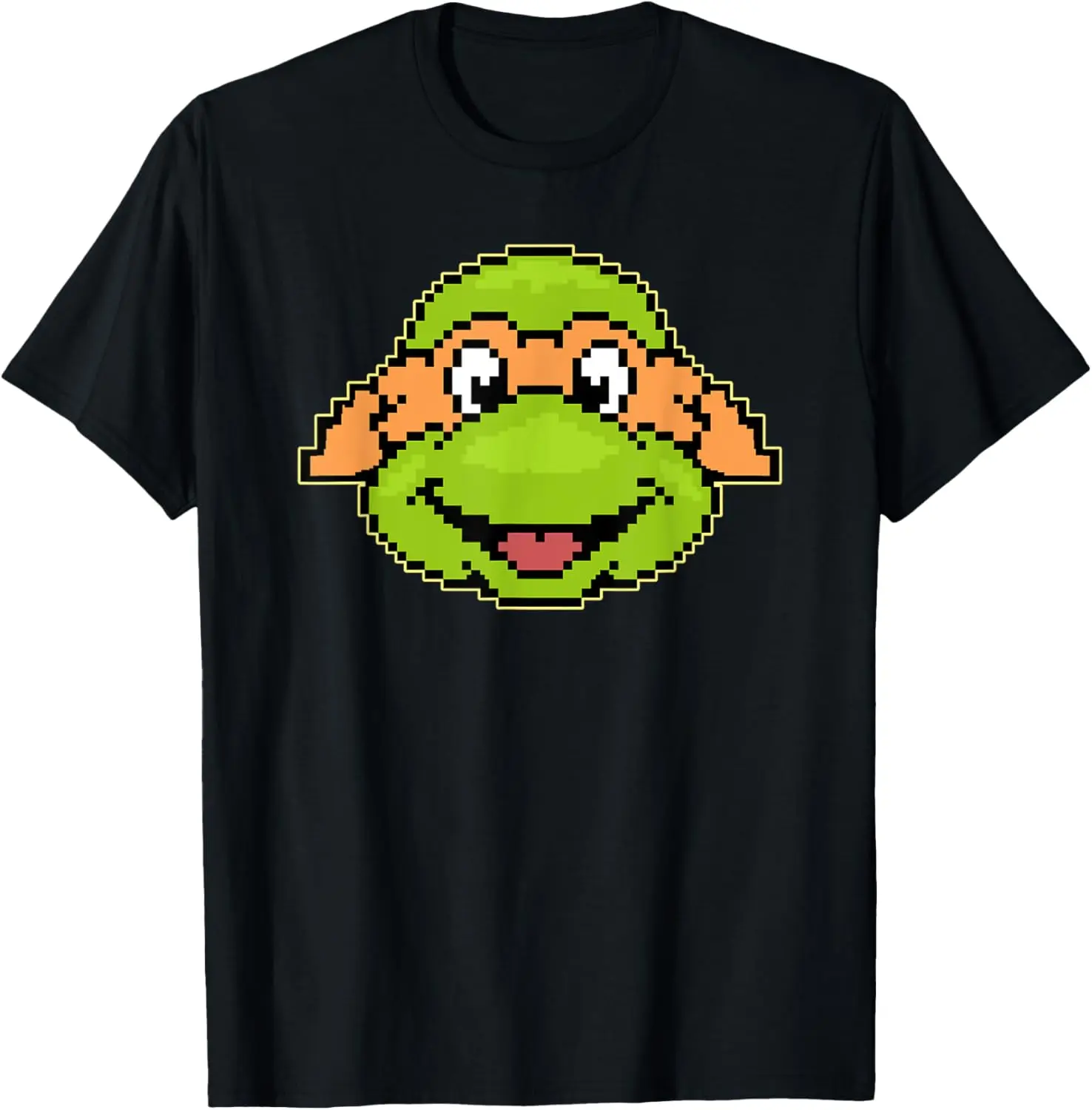 Mademark x Teenage Mutant Ninja Turtles - Michelangelo - Pixel Style T-Shirt