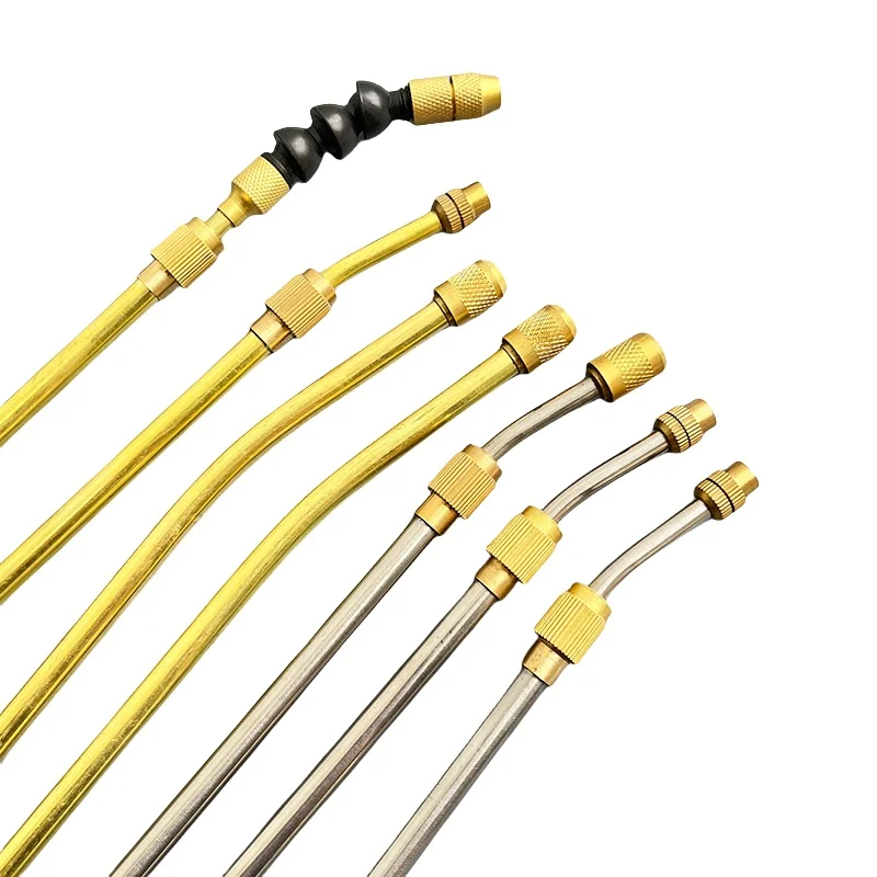 Portable Spray Wand Lightweight Planting Agricultural Spray Lance Garden Sprayer Tool 360° Extension Pole Sprayer Extension Rod