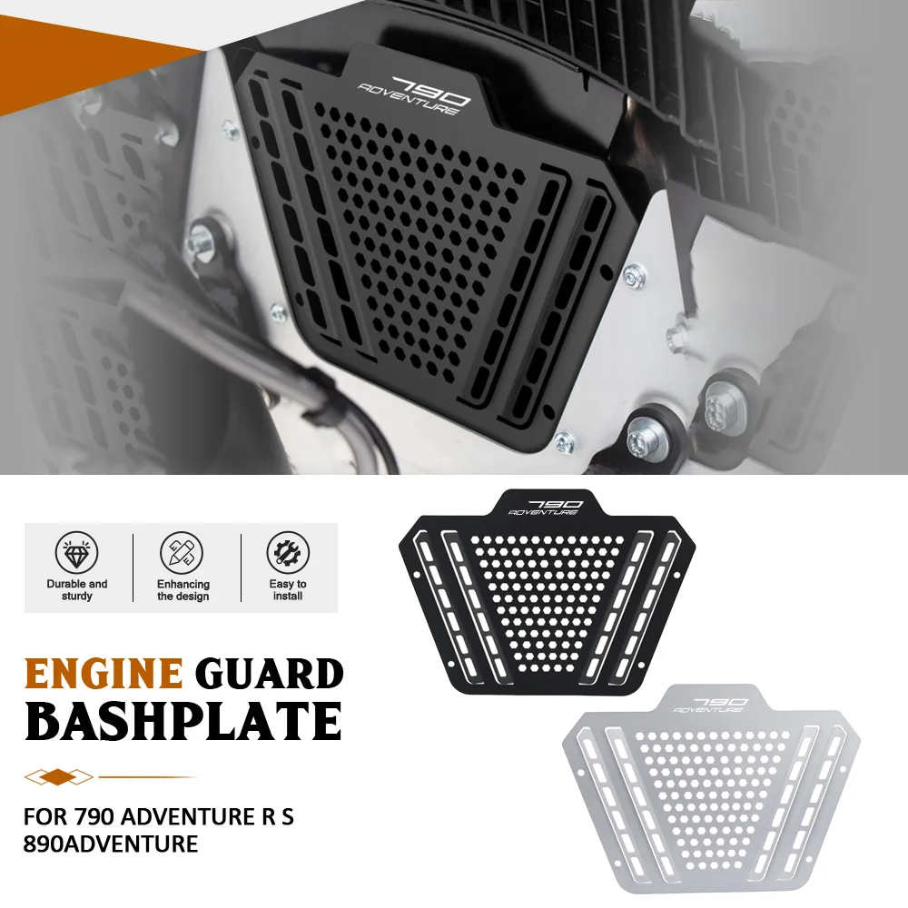 

For 790 Adventure R / S 2018-2019-2020-2021-2022-2023 Motorcycle Engine Skid Plate Cover Protector For 890 Adventure R 2020-2023