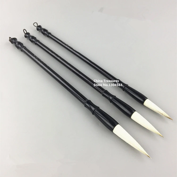 3pcs/set For Beginner To Practice Brush Pen,Calligraphy Writing Brush, Chinese Painting Chinese Calligrphy Suppplies