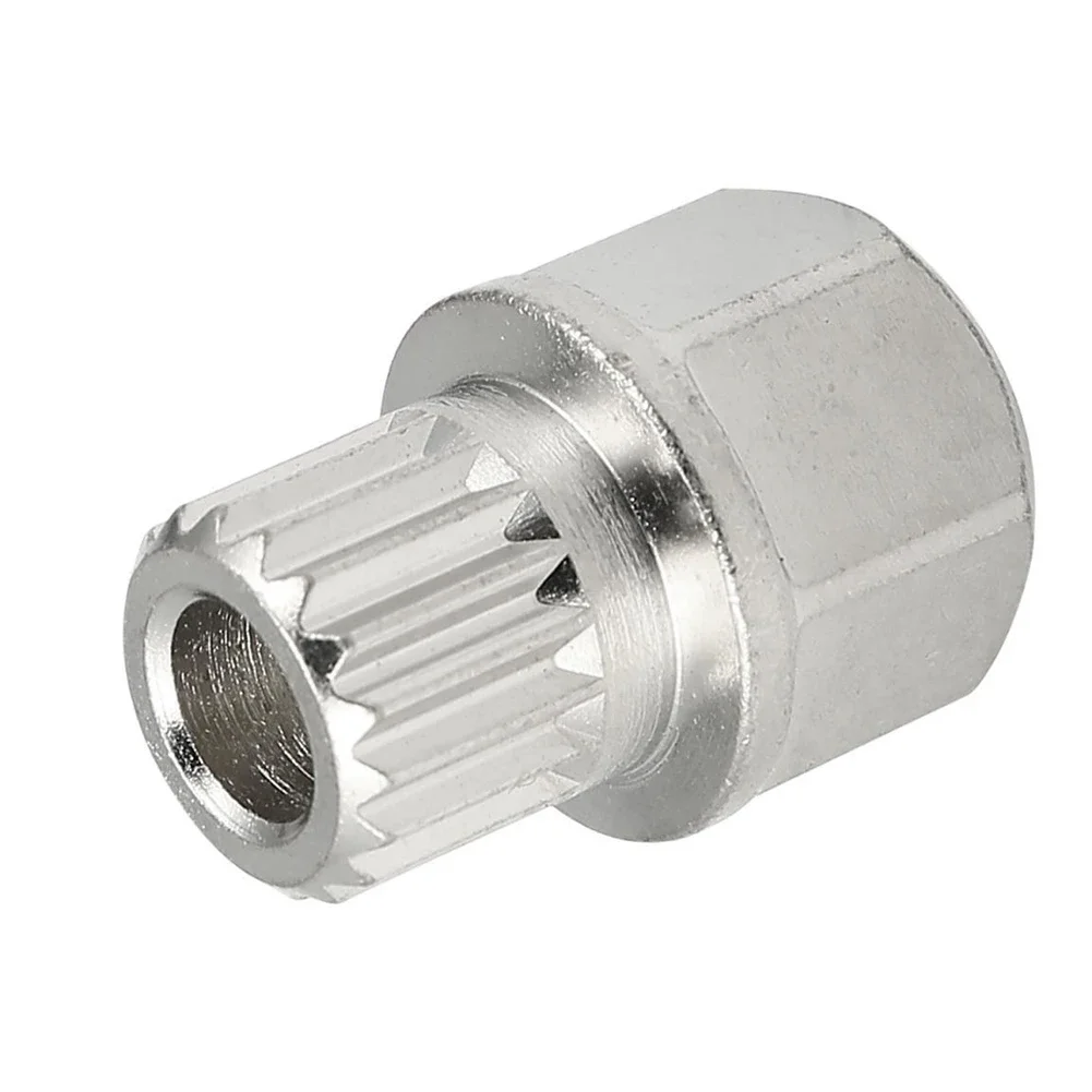 Removal Tool Wheel Lock Lug Nut Hollow Lug Nut Screw Removal Key Silver Tone Wheel Lock 20 X 28mm Car Anti Theft