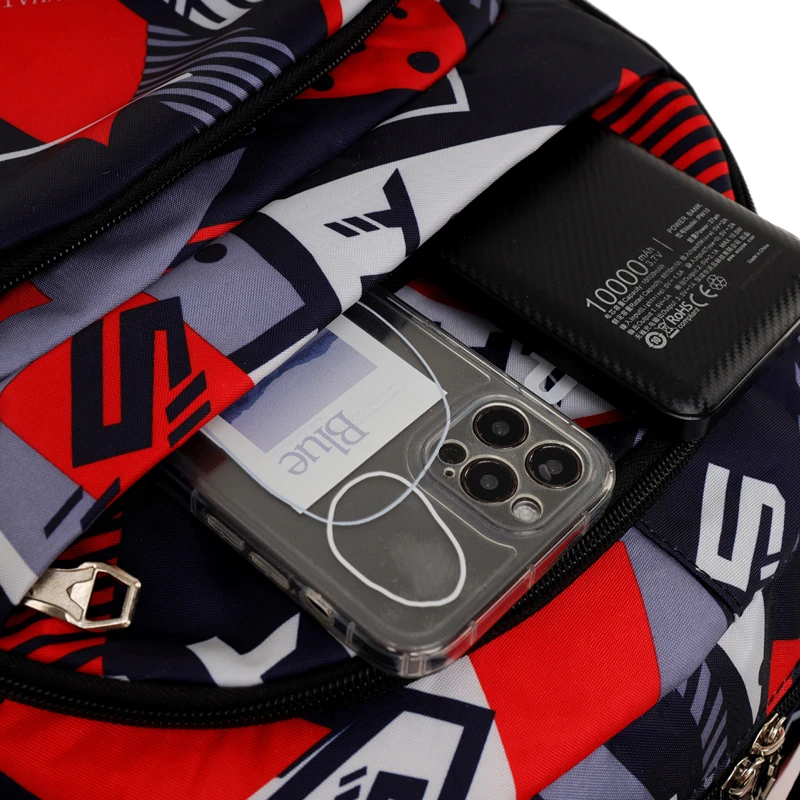 حقيبة ظهر مقاومة للماء للسفر بسعة كبيرة، حقيبة كمبيوتر محمول متينة مع حجرة كمبيوتر محمول، حقيبة نهارية عصرية للطلاب للاستخدام في الهواء الطلق #2